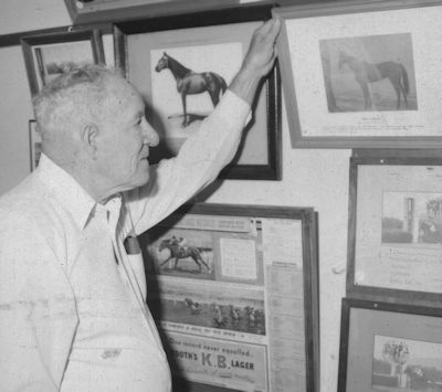 Racing historian Frank Stewart