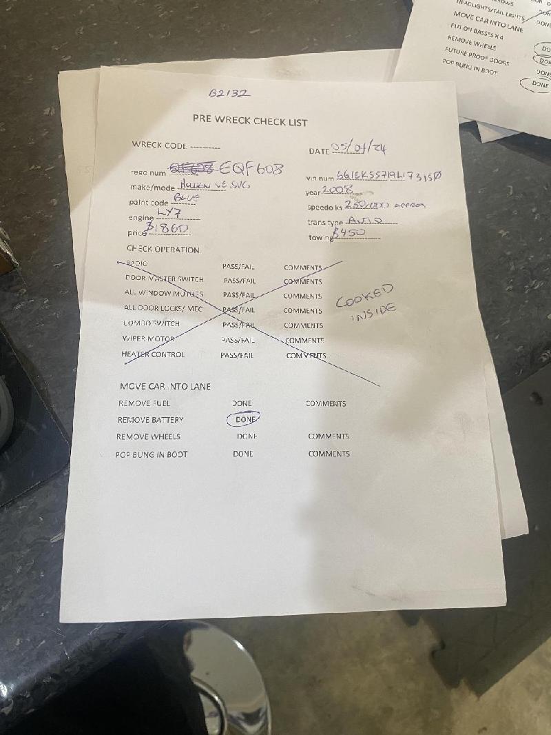 Holden Commodore - VE 2006-2013