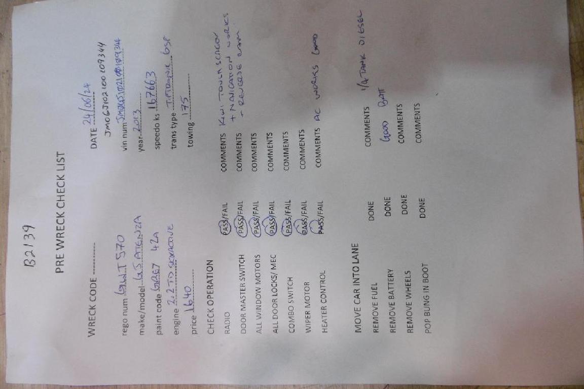 Mazda Mazda6 - GJ 2011-Present