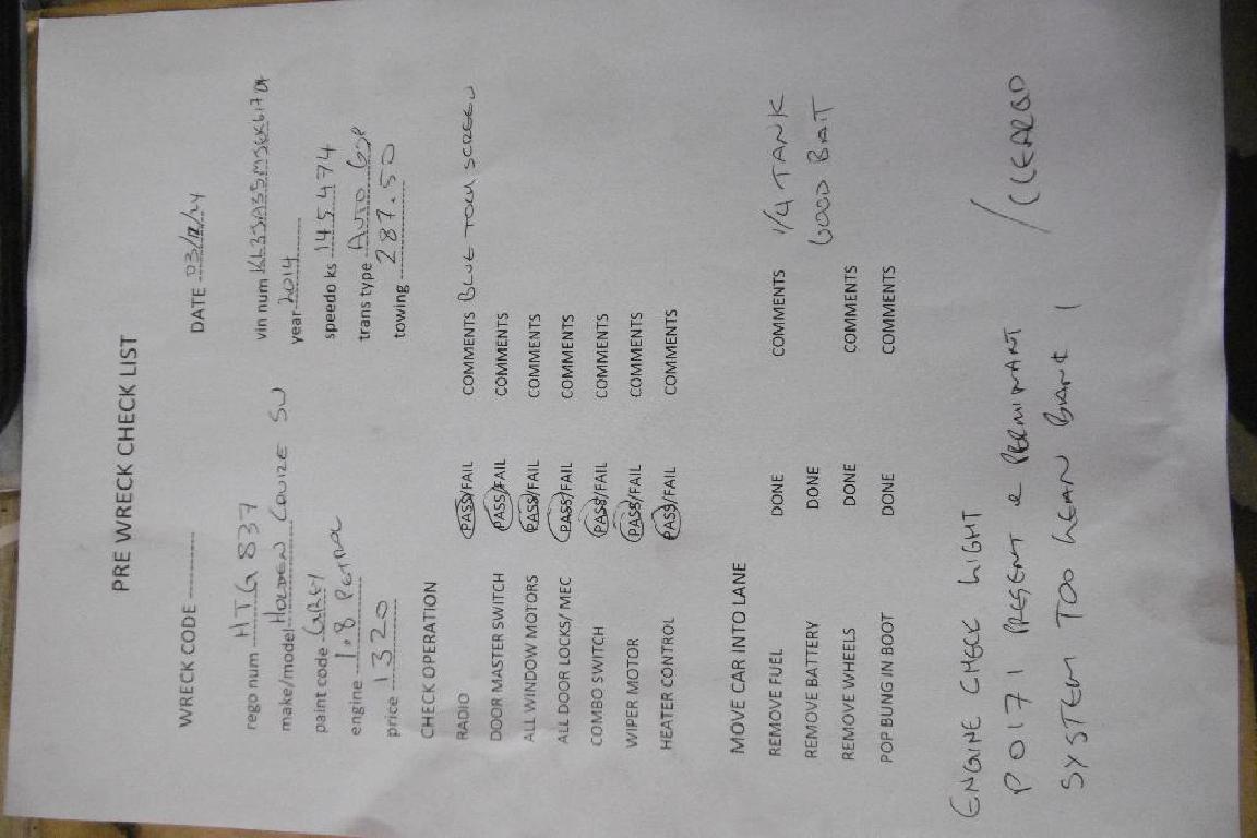 Holden Cruze - 2009-Present