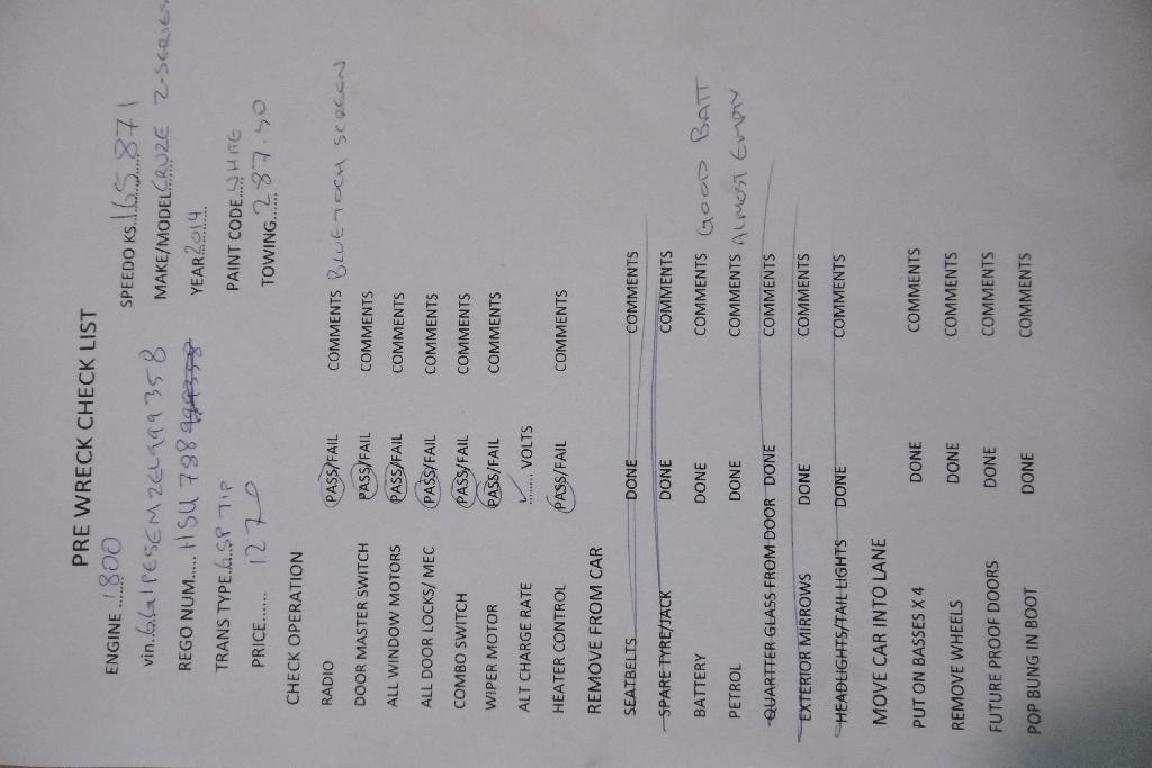 Holden Cruze - 2009-Present