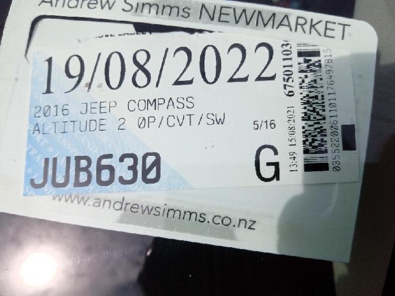 Jeep Compass - 1st Gen: 2007-2017