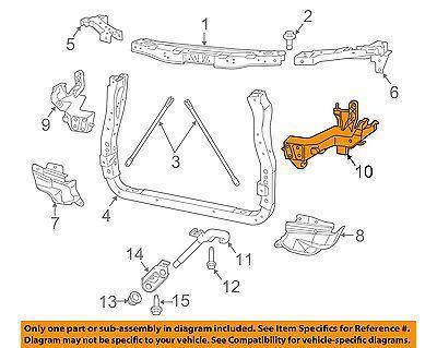 LH Headlight Mount Brkt
