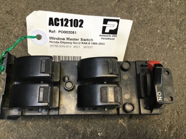 Window Master Switch