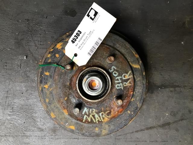 Rr Hub Drum Type