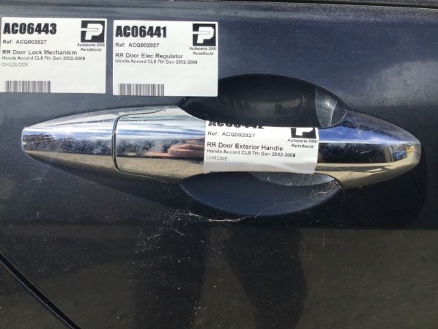 Rr Door Exterior Handle
