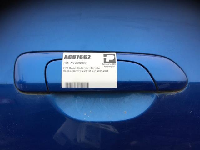 Rr Door Exterior Handle