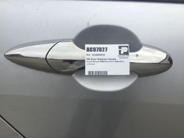 Rr Door Exterior Handle