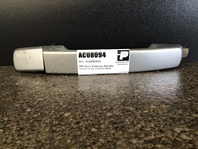 Rr Door Exterior Handle