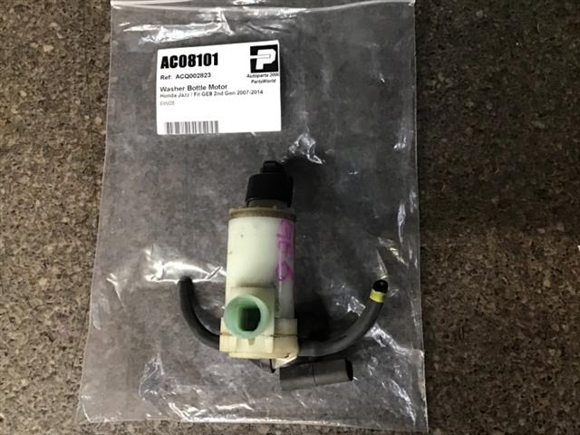 Washer Bottle Motor