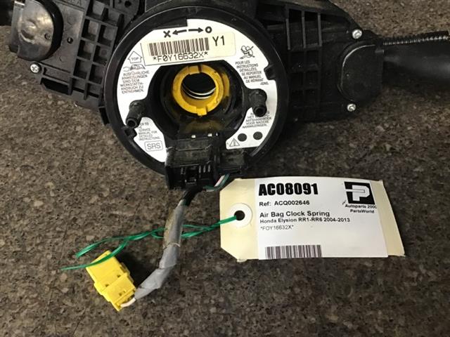 Air Bag Clock Spring