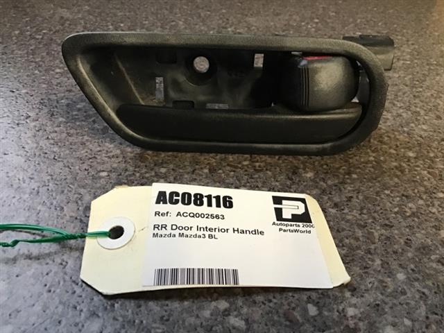 Rr Door Interior Handle