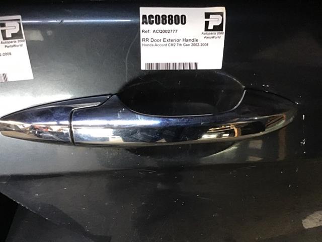 Rr Door Exterior Handle