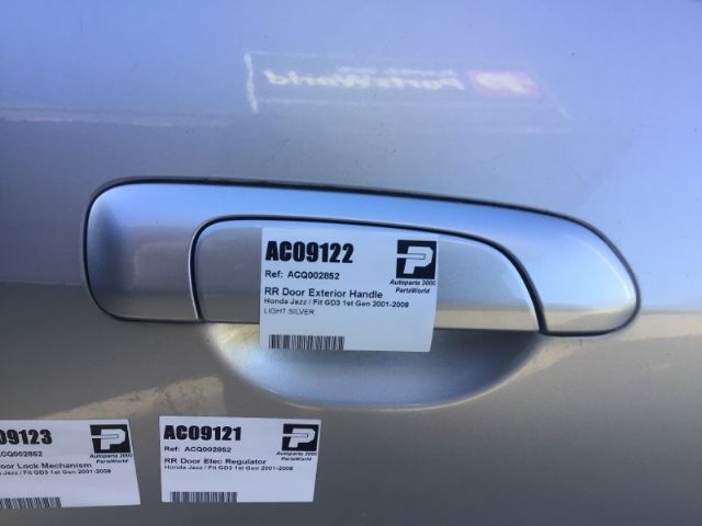 Rr Door Exterior Handle