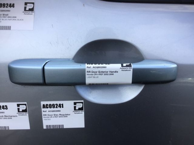 Rr Door Exterior Handle