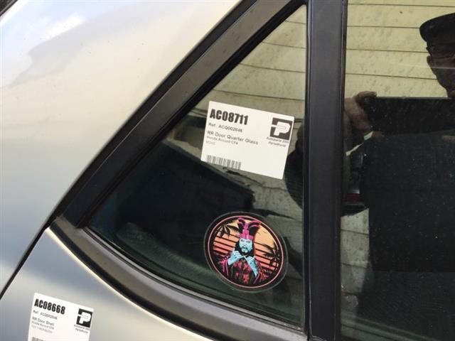 Rr Door Quarter Glass