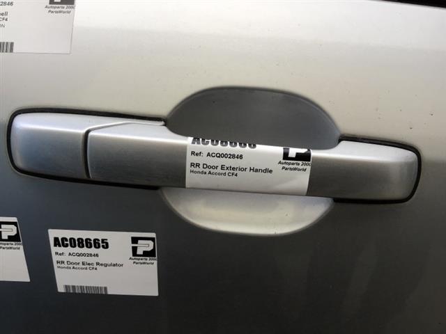Rr Door Exterior Handle
