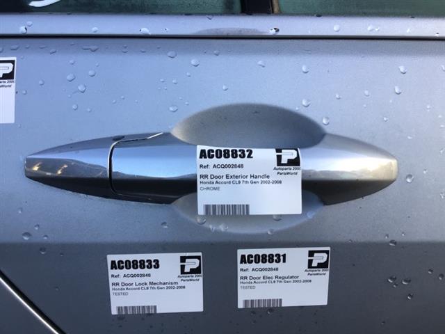 Rr Door Exterior Handle