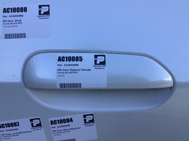 Rr Door Exterior Handle