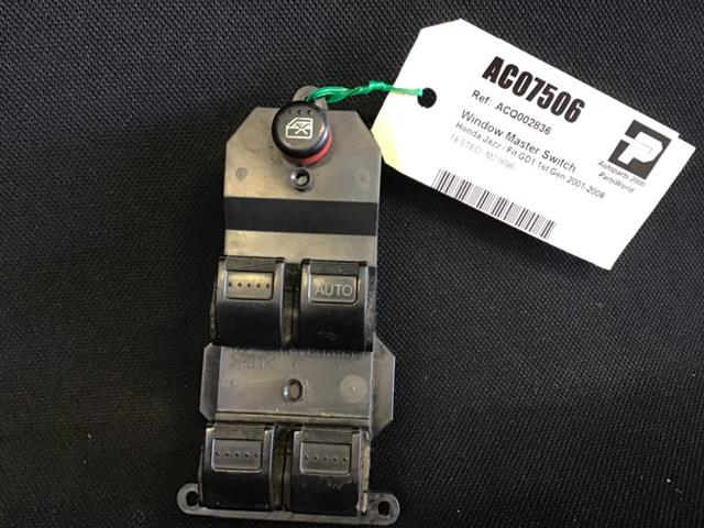 Window Master Switch