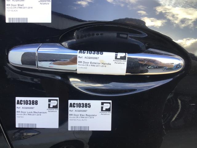 Rr Door Exterior Handle