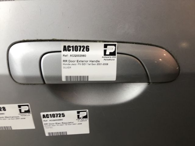 Rr Door Exterior Handle