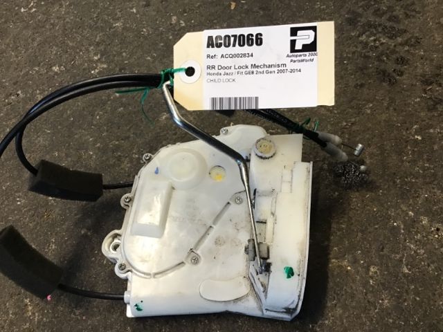 Rr Door Lock Mechanism