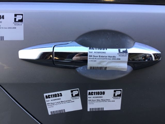 Rr Door Exterior Handle