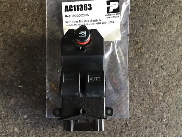 Window Master Switch