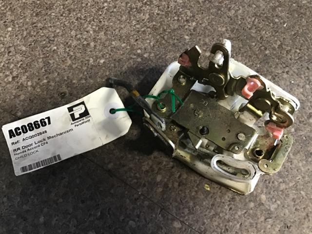 Rr Door Lock Mechanism