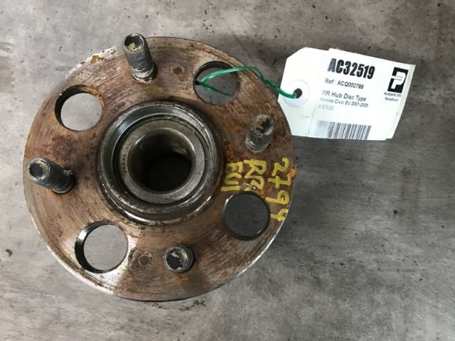 Rr Hub Disc Type