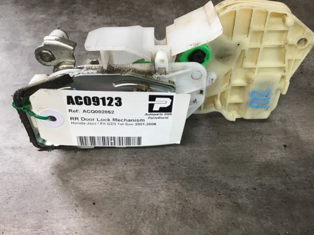 Rr Door Lock Mechanism