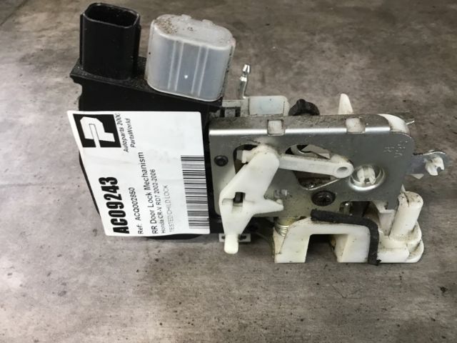 Rr Door Lock Mechanism