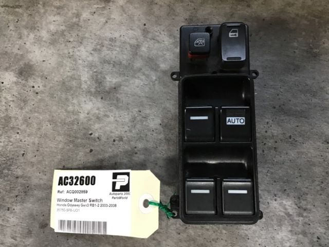 Window Master Switch