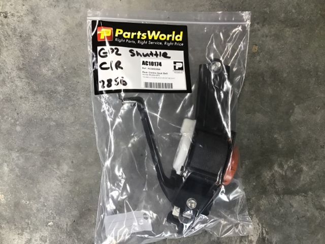 Rear Centre Seat Belt