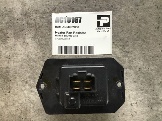 Heater Fan Resistor