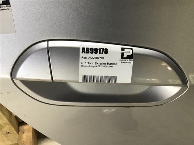 Rr Door Exterior Handle