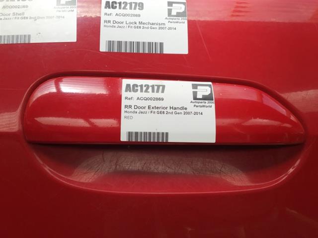 Rr Door Exterior Handle