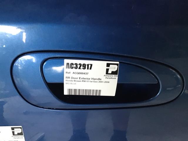 Rr Door Exterior Handle