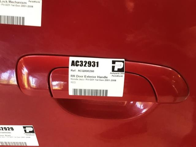 Rr Door Exterior Handle