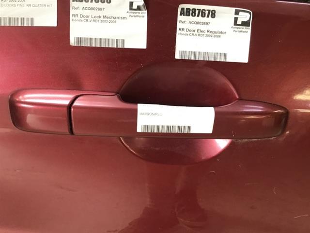 Rr Door Exterior Handle