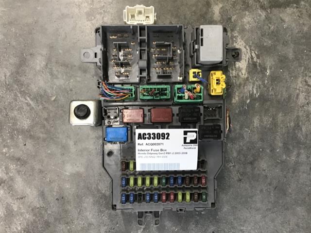Interior Fuse Box