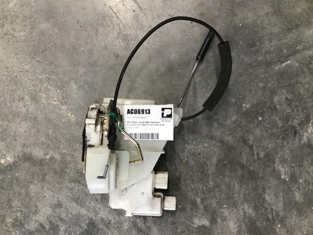 Rr Door Lock Mechanism