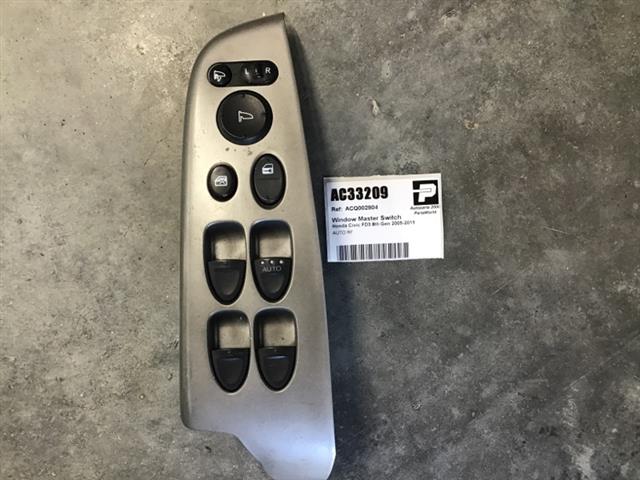 Window Master Switch