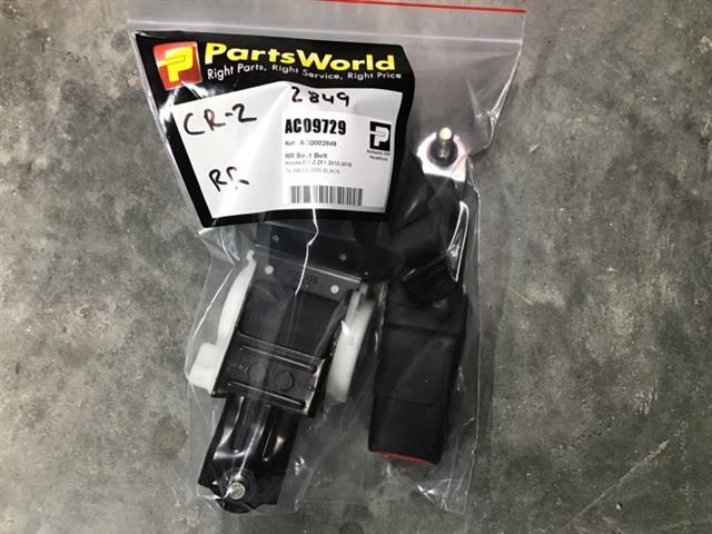 Rr Seat Belt