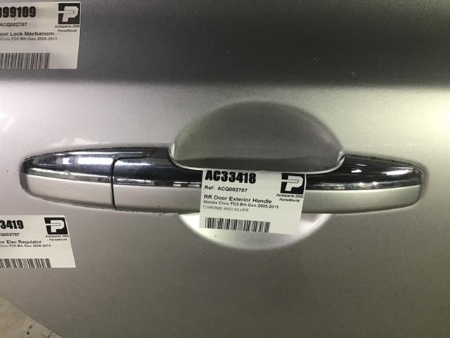 Rr Door Exterior Handle