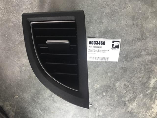 Dash Vent Surround Lh