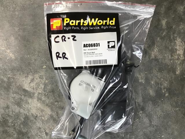Rr Seat Belt