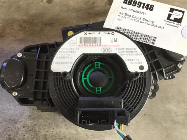 Air Bag Clock Spring