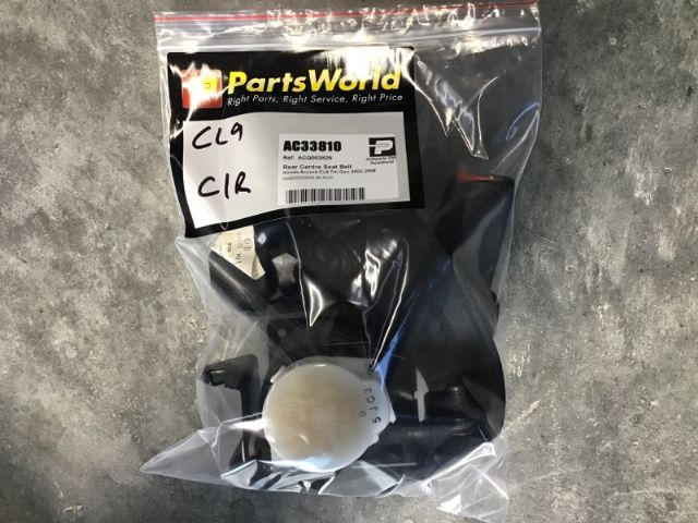 Rear Centre Seat Belt